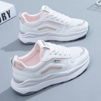 Zapatillas de deporte de malla transpirable con cordones, base suave, zapatos casuales de moda para mujer, versátiles y livianos - details 1