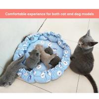 Cama de Mascotas Suave y Lavable Tamaño Completo Diseño de Donut para Gatos y Perros - details 6