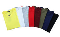 Camisetas de Moda para Hombres Cuello Redondo Manga Corta Algodón Viste Casual Ropa de Verano - details 2