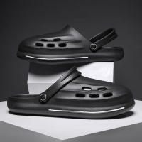 Zapatos Clásicos para Hombres de Verano Ligeros y Transpirables para Jardín Color Gris Cómodos para Exteriores Sandalias para Hombres Ideales para Senderismo y Kayak - details 5