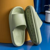 Zapatillas de suela gruesa para hombre y mujer, sandalias suaves de EVA, para el hogar Chanclas de playa, antideslizantes, talla grande 36-45 - details 12