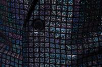 Conjunto de traje con estampado en caliente de lentejuelas para hombre, chaqueta, pantalones, trajes para fiesta y graduación - details 13