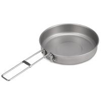 Sartén de titanio ultraligero Utensilios de cocina para acampar al aire libre Senderismo, picnic - details 7