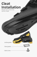 Pedales de Bicicleta ROCKBROS SPD-SL de Aleación de Aluminio Ultraligero con Cierre Automático para Bicicleta de Carretera Material de Pedal Resistente al Clima Fabricado en China - details 3