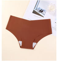 Ropa interior sin costuras para mujer, seda helada, nuevo nailon, yoga, tres Boxers, conjunto de 6 piezas - details 5