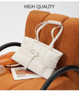 Bolso de cuero de moda coreana, bolso de hombro de nueva tendencia para mujer, bolso bajo el brazo. - details 2