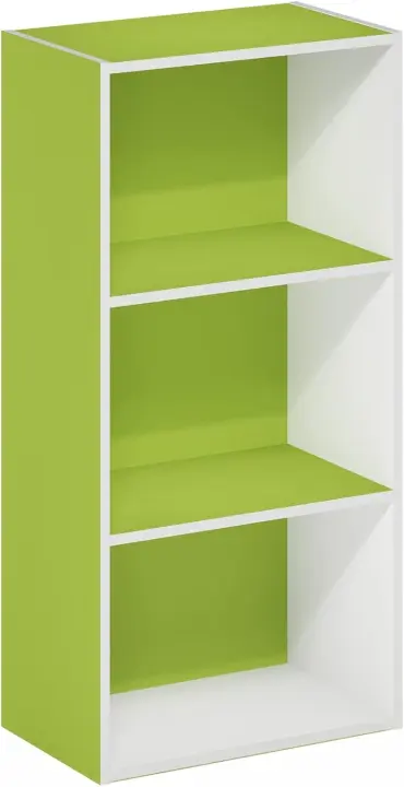 Luder Estantería Abierta Librería de 5 Niveles, Blanco - 1