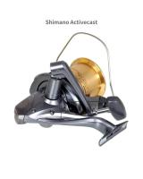 Shimano-carrete de pesca Activecast Surfcast, bobina de pesca de bajo perfil para playas de agua salada, 3,8: 1 - details 4