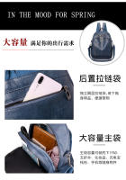 Mochila de mujer Mochila de doble propósito de cuero suave - details 3