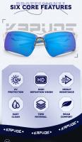 Kapvoe Brand New Hiking Glasses Outdoor Sports Cycling Sunglasses UV400 Protective Glasses for Skiing Mountain Bike Accessories - details 1
