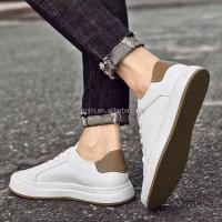Nuevos zapatos deportivos blancos planos clásicos informales de cuero de alta calidad cómodos de alta gama para mujer, marca italiana de moda, producto en oferta - details 6