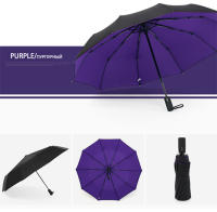 Paraguas inverso completamente automático, paraguas Manual de regalo reflectante para vehículo de negocios plegable grande a prueba de viento para hombres y mujeres - details 33
