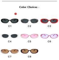 Gafas de Sol Vintage Pequeñas Ovaladas Marca Diseñadora Protección UV400 - details 4