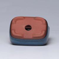 Bonsái chino mini flores perforadas transpirables y jugosas ETA, artesanías de cerámica para escritorio de oficina en casa ETA - details 7