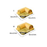 Túnel de Juego para Gatos Almohada de Dormir de Peluche para Mascotas Desmontable y Lavable - details 3