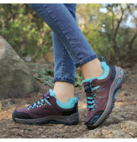 Zapatos de senderismo de marca para mujer, zapatillas de Trekking al aire libre, zapatos de viaje antideslizantes, transpirables, zapatos deportivos impermeables, zapatos de trabajo - details 12