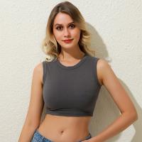 Chaleco deportivo para mujer Camisetas sin mangas cortas informales - details 14