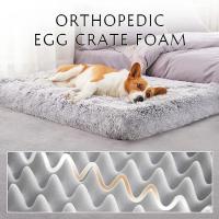 Cama De Perro Suave De Peluche Para Pequeños Medianos Y Grandes Cachorro Con Colchón Almohadilla Para Mascotas Lavable Y Transpirable Accesorio Para Perros Y Gatos - details 1