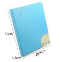 Nuevas carpetas de archivos PP A4, carpeta impermeable en forma de D, libro de exhibición de documentos de 4 agujeros, papelería - details 0