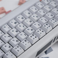 Akira-teclas de perfil Cherry, teclas de sublimación de tinte de 5 lados, Material PBT, para teclado mecánico MX Switch, US/JP, 129/23 - details 12