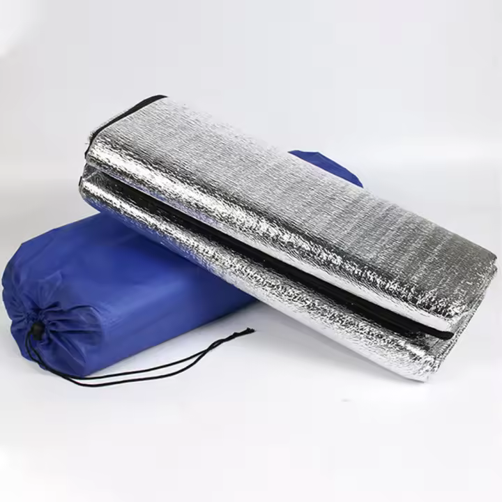 Colchoneta ultraligera impermeable para acampar, manta de Picnic, colchón de playa, almohadilla para dormir, papel de aluminio, alfombra de espuma EVA, huella de tienda al aire libre - 1