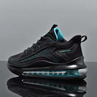 Zapatos de hombre para correr con amortiguación de aire, zapatos de primavera y otoño, nueva tendencia, tejido con mosca transpirable, suela suave, zapatos deportivos casuales para hombre - details 11