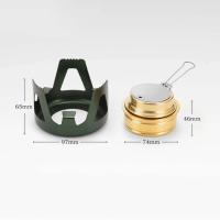 Estufa de Gas Portátil para Cocina Potencia Ajustable Quemadura al Aire Libre de 360 Grados - details 4