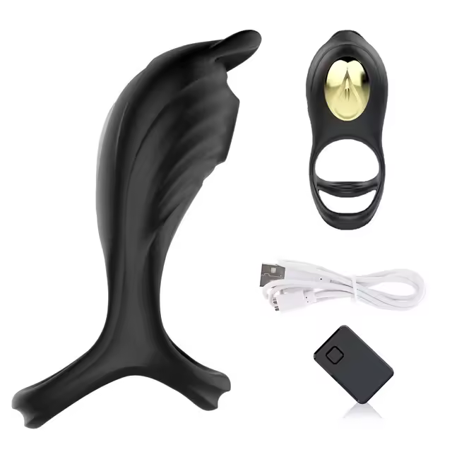 Anillo vibrador de succión para parejas, estimulador del clítoris, Juguetes sexuales para hombres, Control remoto, masajeador del punto G, productos para adultos - 1