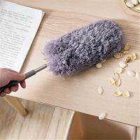 Plumero de plumas largo telescópico, cepillo estático mágico, 80cm, extensible, portátil, Mini, duradero, lavable - details 2