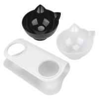 Cuencos antideslizantes para gatos, cuencos dobles para mascotas con soporte elevado, cuencos de agua y comida para mascotas - details 11