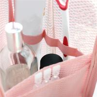 Estuche Portátil De Viaje Para Brochas De Maquillaje Y Cepillo De Dientes Organizador De Bolsa De Almacenamiento De Cosméticos Material EVA Laminado Mesh Estilo Minimalista - details 15