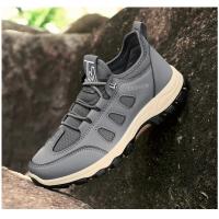 Zapatillas de deporte suaves para hombre, zapatos de senderismo transpirables para caminar al aire libre, calzado de senderismo negro ligero para hombre, zapatos de escalada - details 15