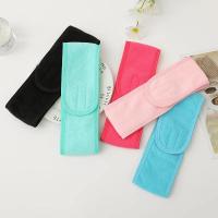 Diadema Facial de SPA para mujer, toalla de maquillaje para el cabello, diademas para lavado de cara, gorros de ducha suaves para el cabello, accesorios para el baño, 5 unidades - details 2