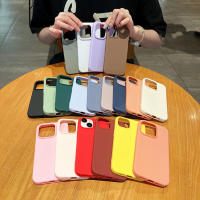 Funda de teléfono suave de colores caramelo a la moda para IPhone 16, 12, 14, 13, 15 Pro Max, 14Plus, parachoques de cámara, protección contra golpes, funda mate - details 0