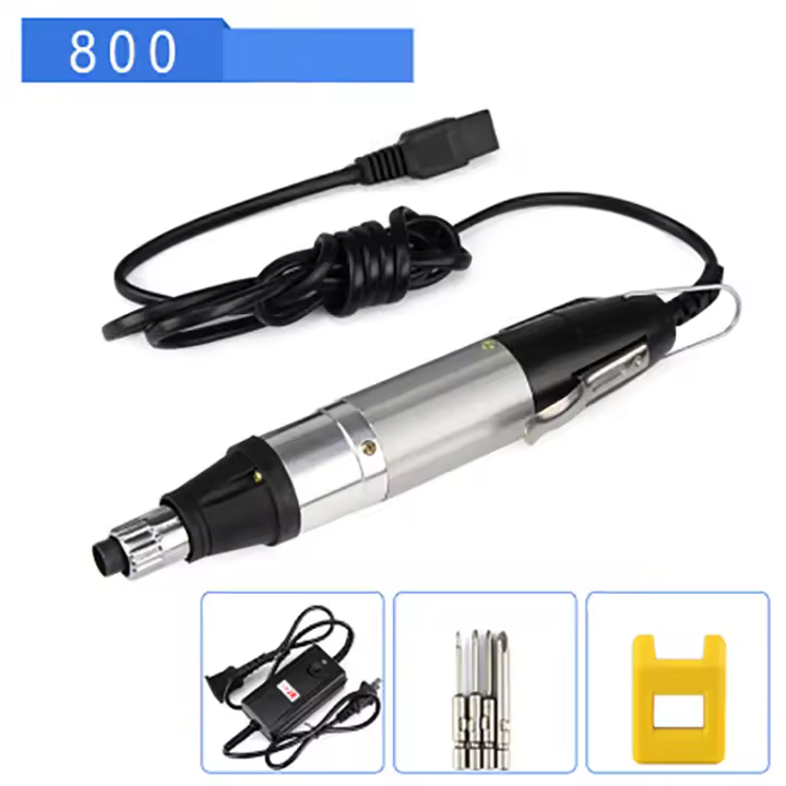 Destornillador Eléctrico Recto DC 220V Set de Herramientas de Mantenimiento y Reparación Accesorios de Bricolaje para el Hogar - 1