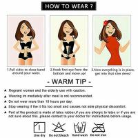 Fajas Colombians Latex Waist Trainer Cincher Long Torso Body Shapewear Women Slimming Belly Sheath Girdles Shaper 9 Steel Bones - details 2