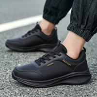 Zapatillas Deportivas Ligeras De Otoño Para Hombre, Zapatos Informales Con Cordones Para Hombre, Zapatos Deportivos Acolchados Para Correr, Zapatos Para Caminar Impermeables Para Invierno - details 6