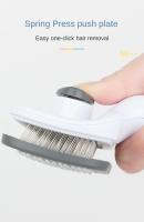Peine para Mascotas de Acero Inoxidable Ideal para Perros y Gatos con Pelo Largo - details 1