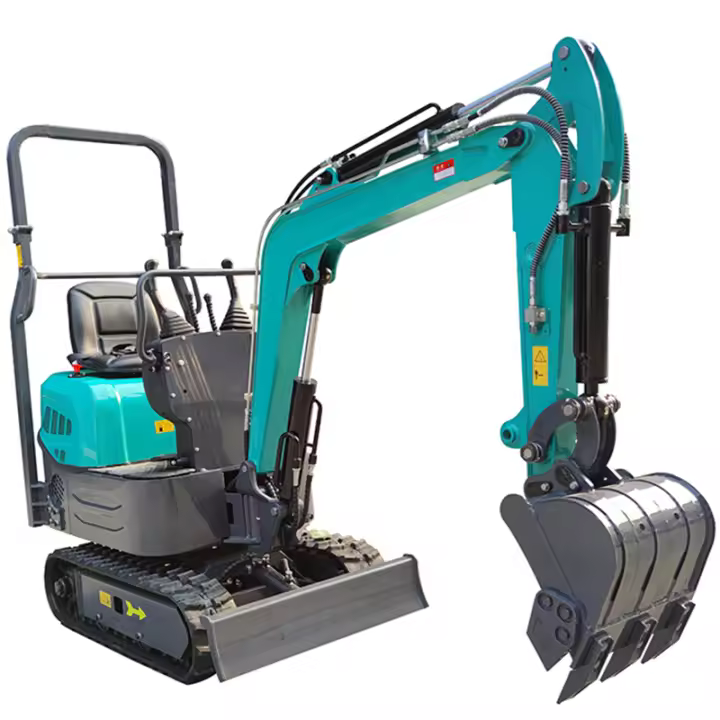 Kubota motor mini excavadora jardín mini excavadora mini excavadora mini excavadora 1 tonelada mini excavadora - 1