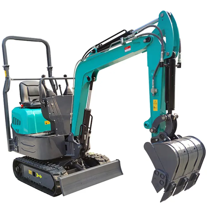 Kubota motor mini excavadora jardín mini excavadora mini excavadora mini excavadora 1 tonelada mini excavadora - 1