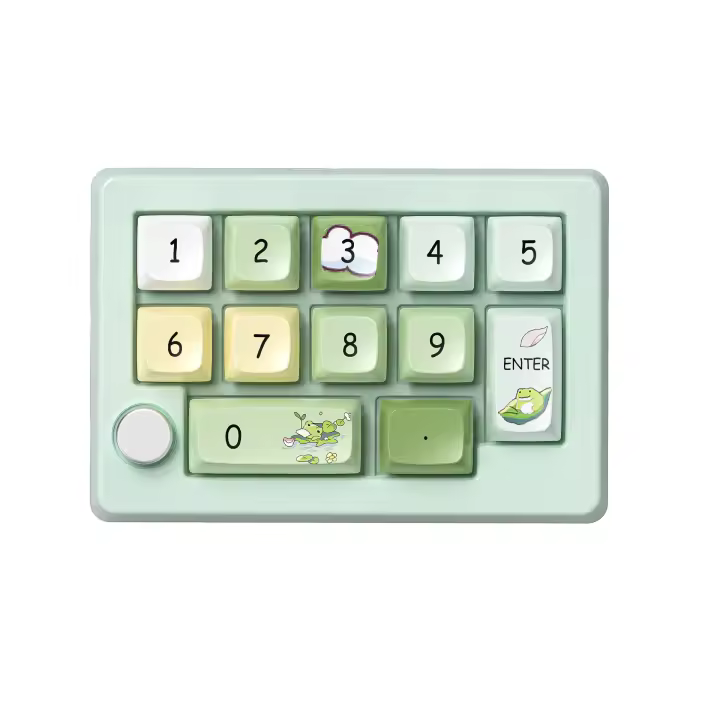 La macro inalámbrica intercambiable en caliente de tres modos define el teclado mecánico del juego RGB - 1