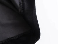 , nable Año Nuevo Corto sin mangas con hombreras de terciopelo, elegante vestido de noche para mujer - details 11