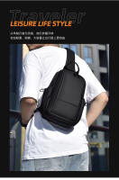 Bolsa de mensajero de hombro Bolsa de pecho impermeable de moda ligera Bolsa de pecho informal Commuter - details 0