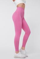 Mallas deportivas de cintura alta sin costuras para mujer, pantalones de Fitness para gimnasio, mallas de Yoga huecas para correr - details 2