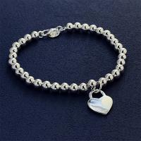 Pulsera de Plata Esterlina 925 con Cuentas de Buda Encanto de Tarjeta de Corazón Moda para Mujeres - details 0