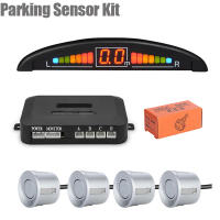 Kit de Sensor de estacionamiento con 4 Radar LED, pantalla Digital precisa de alarma de distancia de obstáculos, Kit Parktronic, Detector de Radar de marcha atrás - details 10