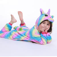 Kigurumi-ropa de dormir con dibujos de animales para niños y niñas, Pijamas suaves de unicornio para el hogar, Invierno - details 20
