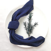 Paquete de 10 Servilletas de Gaza de Sápalo Verde Puro Algodón Ideal para Decoración de Boda, Uso Diario, Toalla de Té - details 15