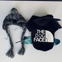 Sudadera con capucha para perros pequeños y grandes, abrigo de viento con cara de perro, chaqueta de Bulldog Francés, ropa cálida - details 6