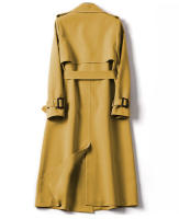Gabardina de estilo británico para mujer, abrigo de rodilla para primavera y otoño, 2024 - details 11